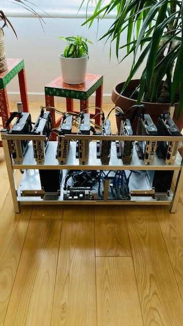 Koparka Kryptowalut 8 x 1660 Ti + Super