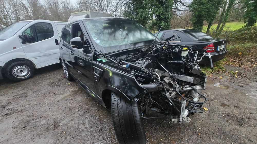 Range rover sport  svr fotele racaro kompletny środek