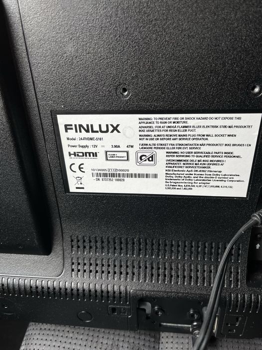 Телевізор 12 вольт 24 дюйми автомобільний finlux