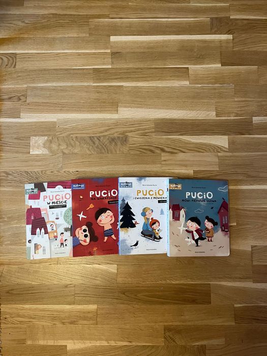 Zestaw 4 książek Pucio