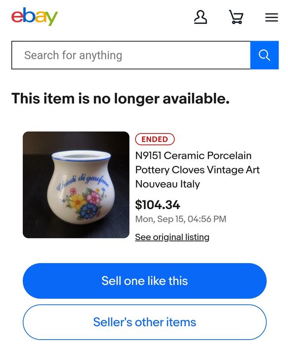 Вінтажна Італійська порцеляна з ручним розписом, спеції