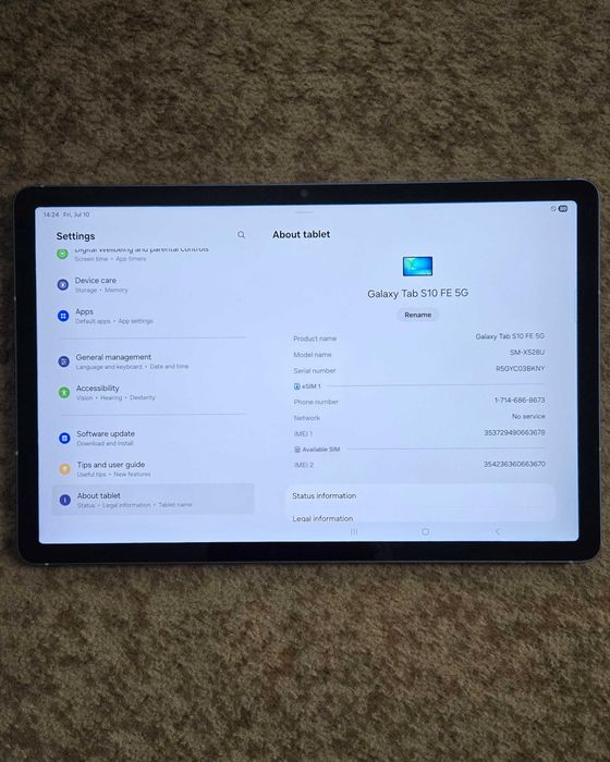 samsung galaxy tab s10 fe