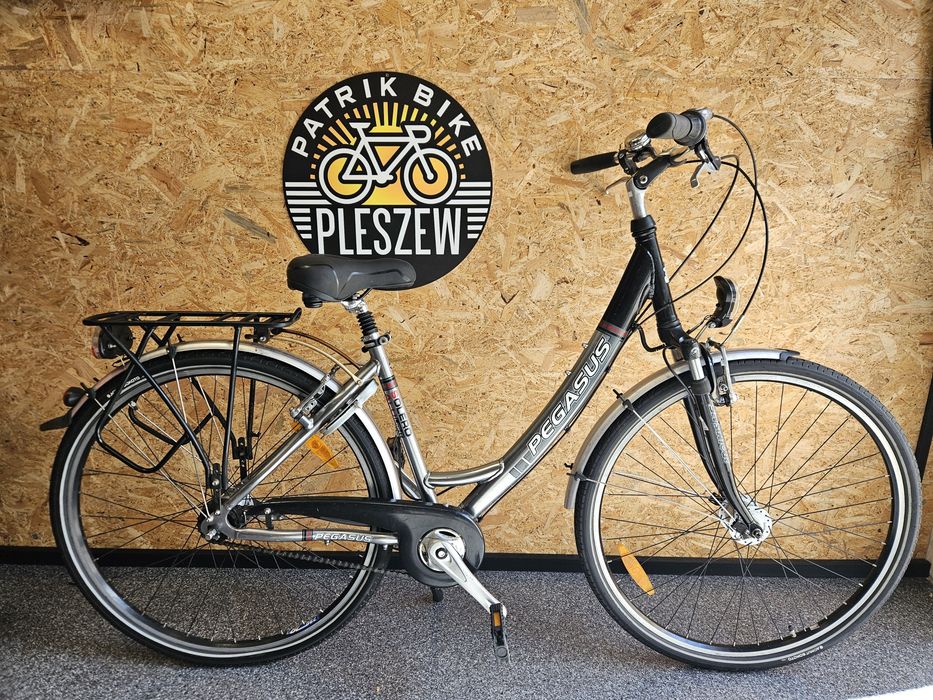 PEGASUS SOLERO  rower miejski damski NEXUS 8 prądnica  28 Sklep rowerowy PATRIK BIKE Pleszew