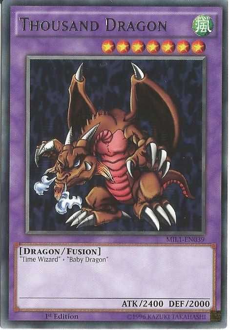 Karta YUGIOH Thousand Dragon v.2
