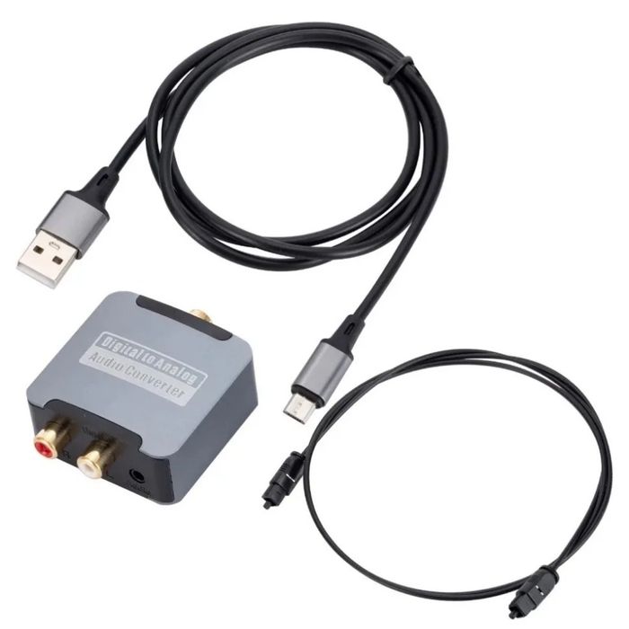 Цифро-аналоговый преобразователь, DAC конвертор 192 кГц, SPDIF,coaxial