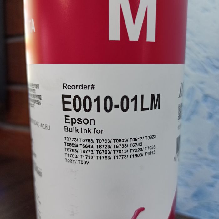 Чернила InkTec Epson E0010-01LM, Magenta, 1000 мл (термін до 2026 року