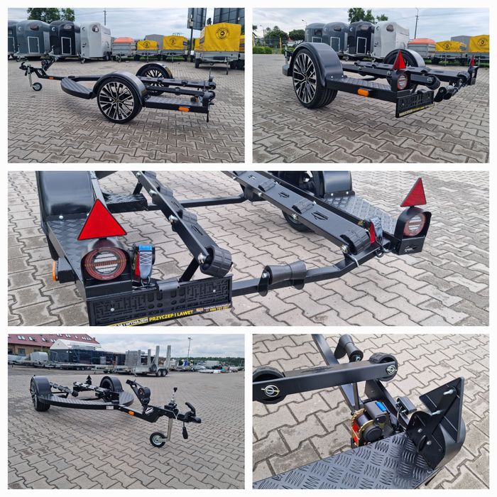 Przyczepa pod skuter wodny Castom od KamCzepka koła 18 19