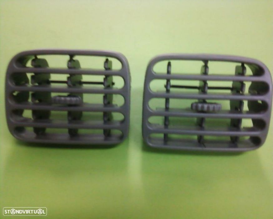Conjunto difusores grelhas ventilação Renault Clio 98-2001 (NOVAS)