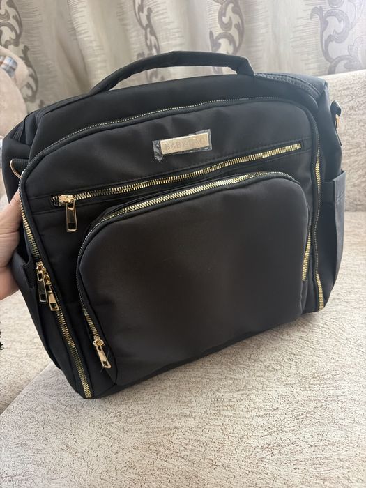 Нова сумка-рюкзак Baby Bag для мами | Чорна | Нова