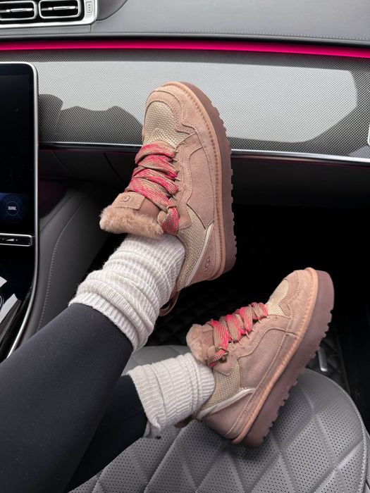 UGG LOWMEL Sneakers Brown/Red