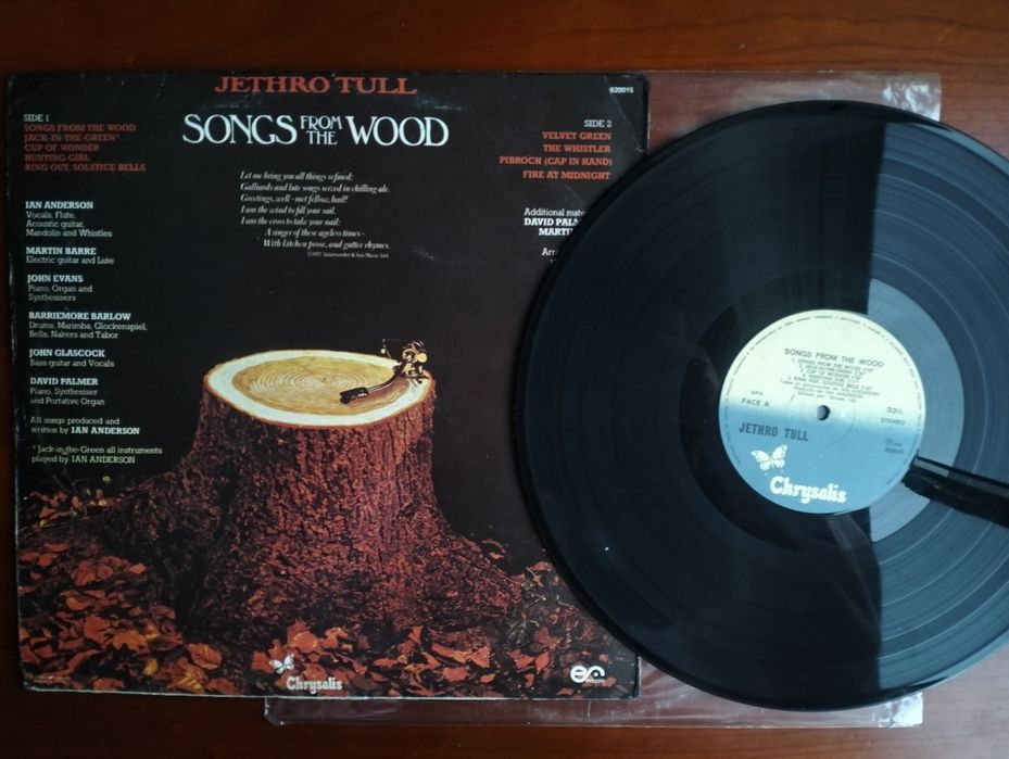 LP Jethro Tull Songs From The Wood