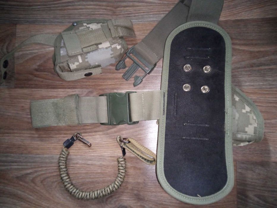 Кобури для ПМ / Форт 17 з платформою / ременем на стегно ноги