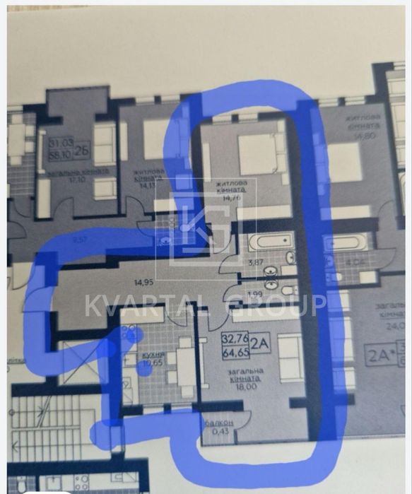 Продаж 2-кімнатної квартири в Бучі, ТОПОВА локація