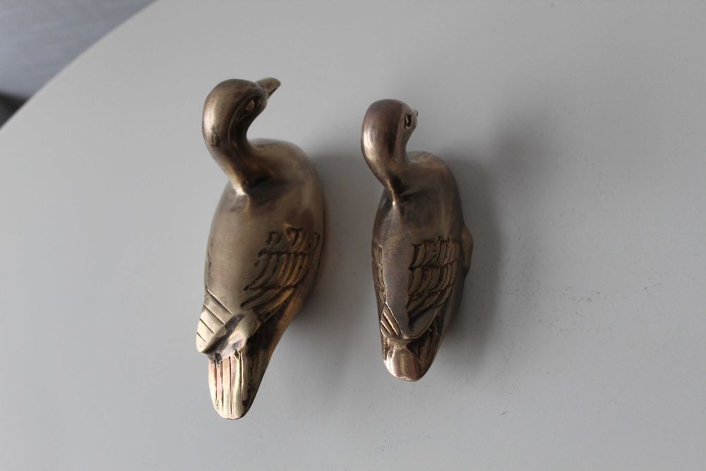 Утки, качка, бронза, Германия, 2 шт, пара
