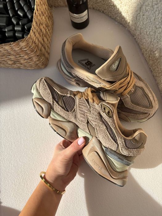 New Balance 9060 Brown PREMIUM , жіночі кросівки , New Balance 9060