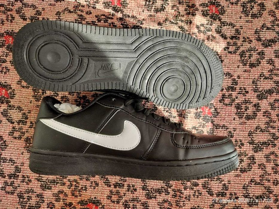 Мужские кроссовки Nike Air Force Черные