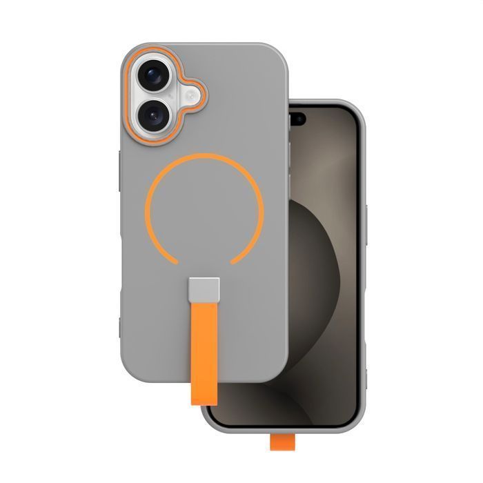 Nakładka Loop Thin Mag do iPhone 12 / 12 Pro 6,1" szara