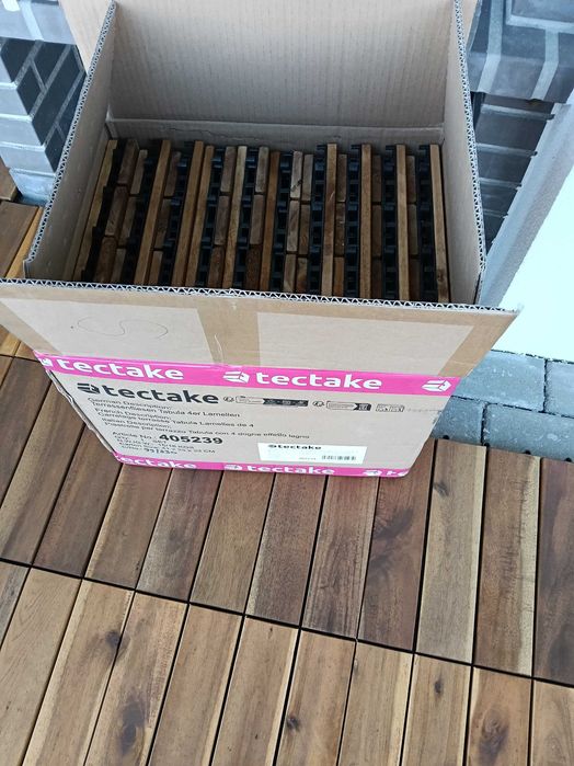 Deck em madeira 25m2 novo