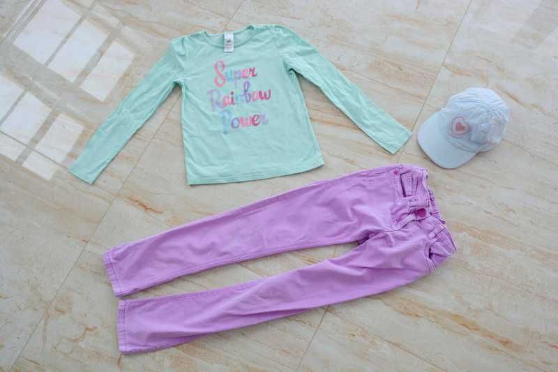 Zestaw ubrań na lato dziewczynka C&A Palomino