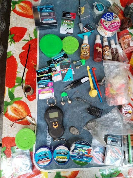 Снасти рыбацкие разные