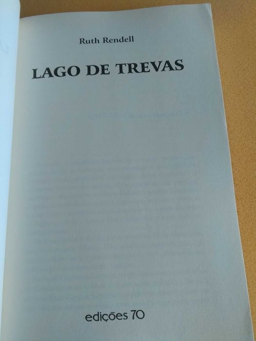 Lago de Trevas por Ruth Rendell
