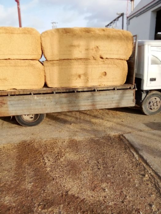 Fardos de casca de arroz para camas