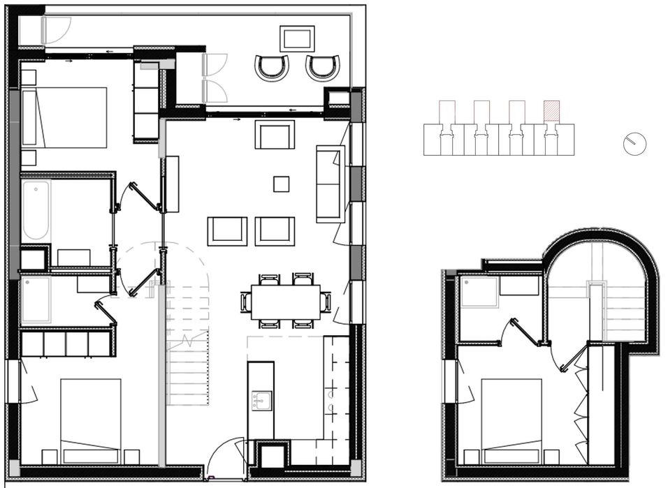 T3 Duplex em Requesende/Ramalde