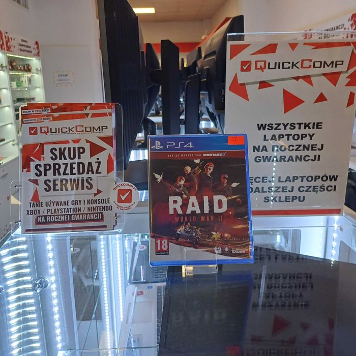 Gra PlayStation 4 PS4 / PS5 NOWA RAID World War 2 Gwarancja 1 rok