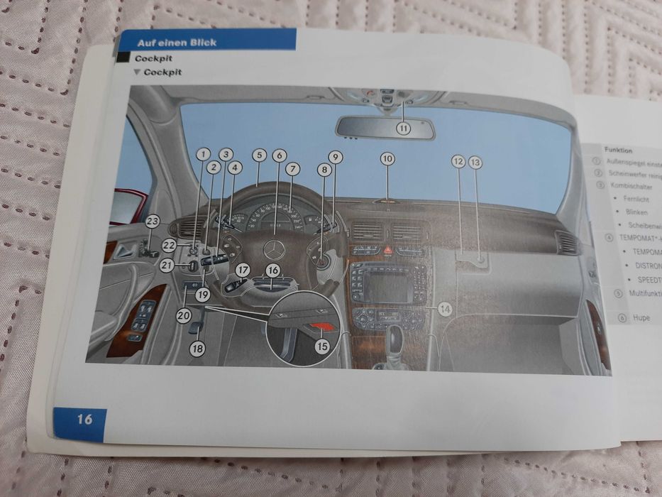 2000 und 2004 - Manual in GERMAN Mercedes-Benz C-Klasse
