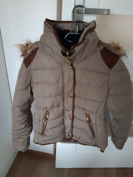 Kurtka zimowa dziewczęca