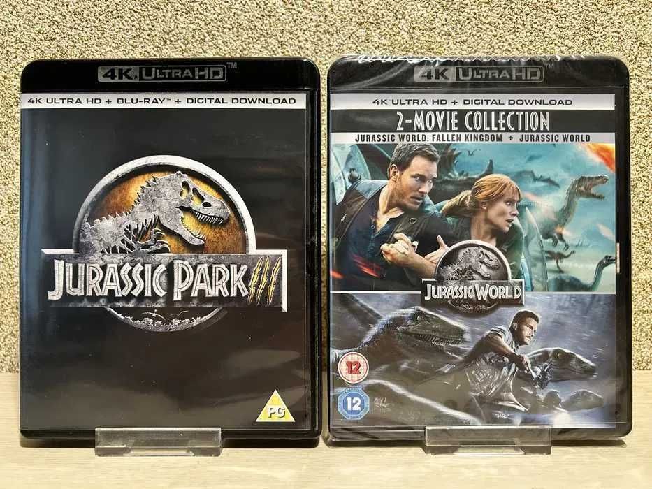 4K UHD Blu-ray Человек-паук / Парк Юрского периода с переводом.