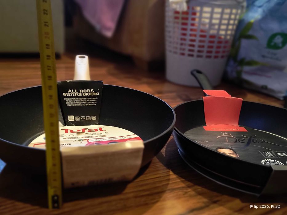 Dwie patelnie nowe Tefal