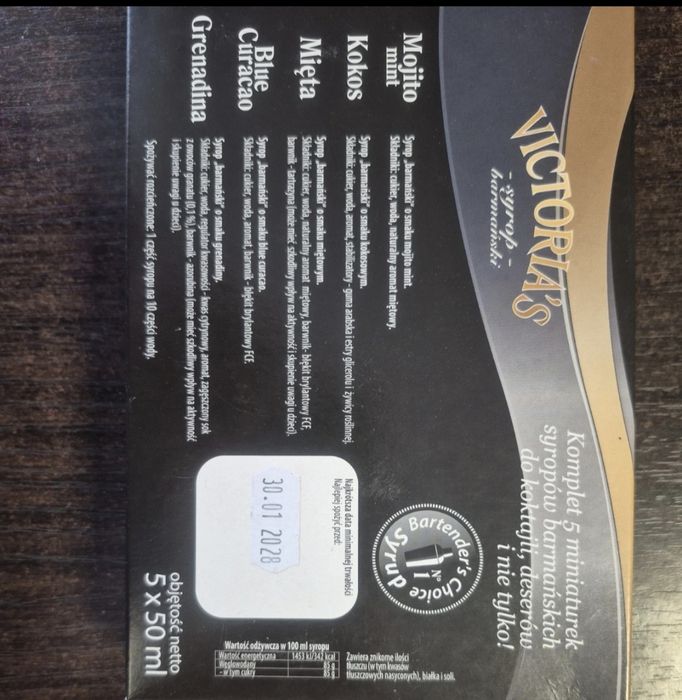 Zestaw syropów 5x50ml