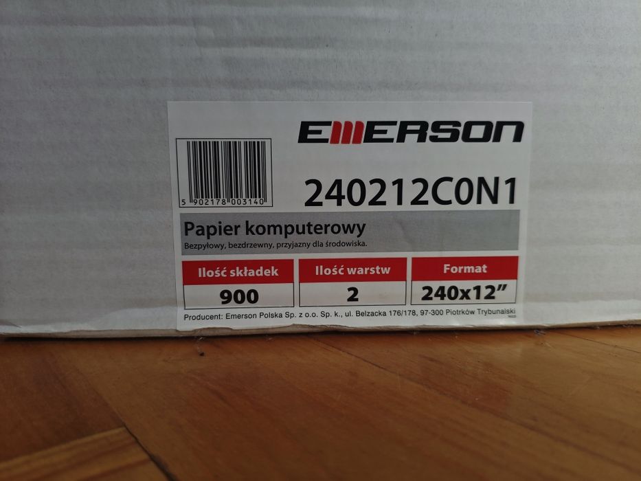 Papier komputerowy samokopiujący EMERSON