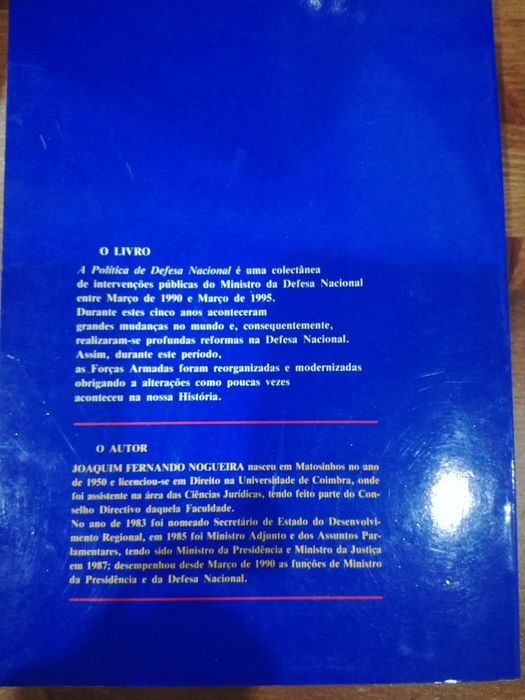 A Política de Defesa Nacional e outros livros