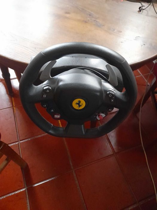 Thrustmaster T80 Ferrari 488 GTB Steering Wheel + Pedals (PS4 – Black)64309676289795121