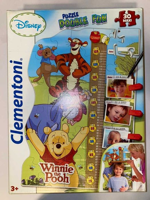 Puzzle Kubuś Puchatek miarka