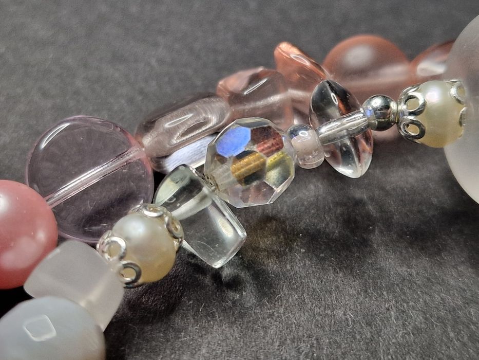 Naszyjnik z kamieniami naturalnymi