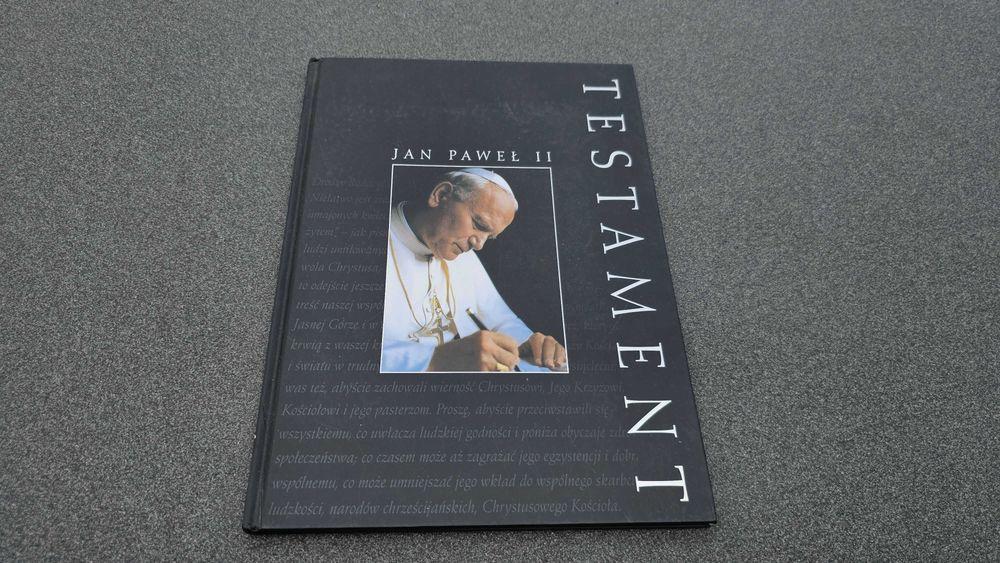 A4 Jan Paweł II Testament
