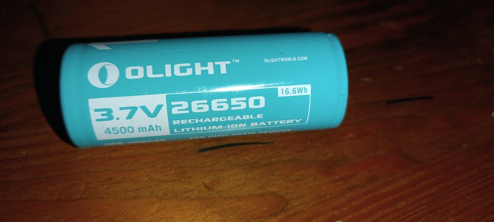 Akumulator Olight model 26650 4,5K mAh 3,7V - do latarek R50 Seeker
