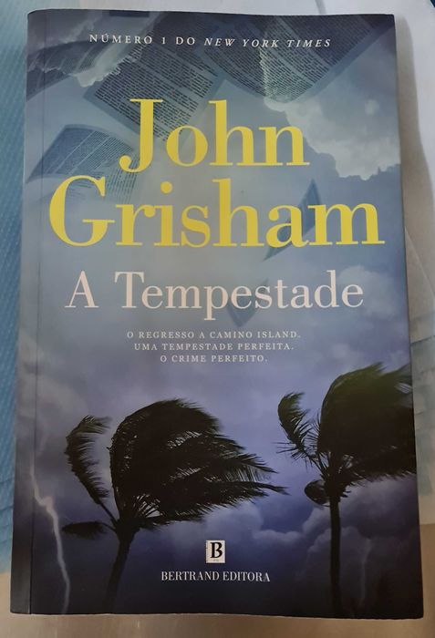 Livro a tempestade de John Grisham