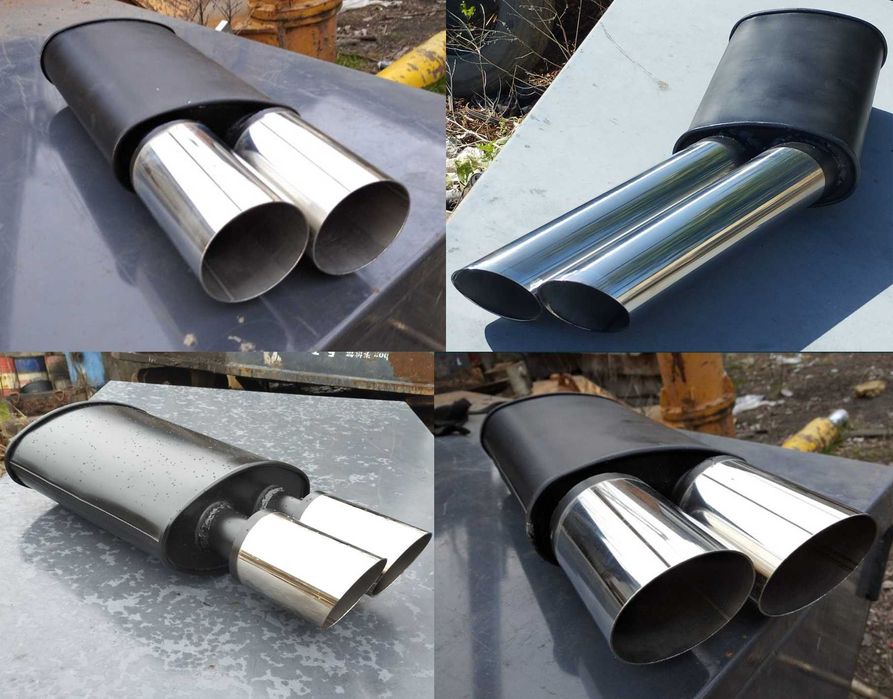 Глушитель прямоточный для BMW, прямоток на БМВ.