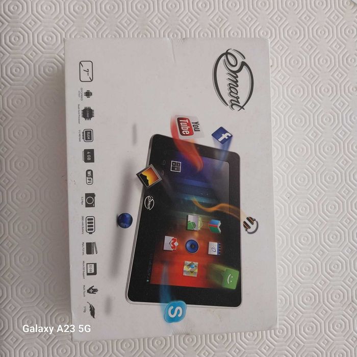 Tablet Smart 7" Android preto
