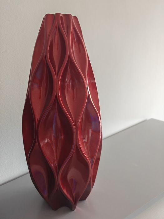 Peças decorativas vermelho + capas de almofada + vela