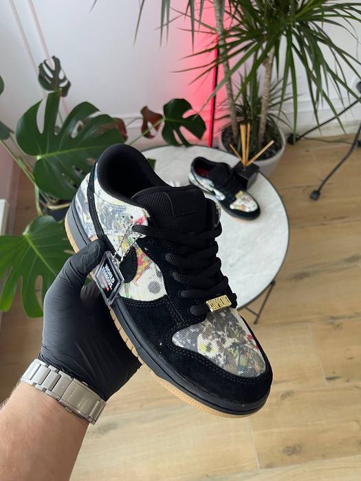 МЕГА ХІТ! Nike SB Dunk Low x Supreme Rammellzee 40 41 42 43 44 45 данк