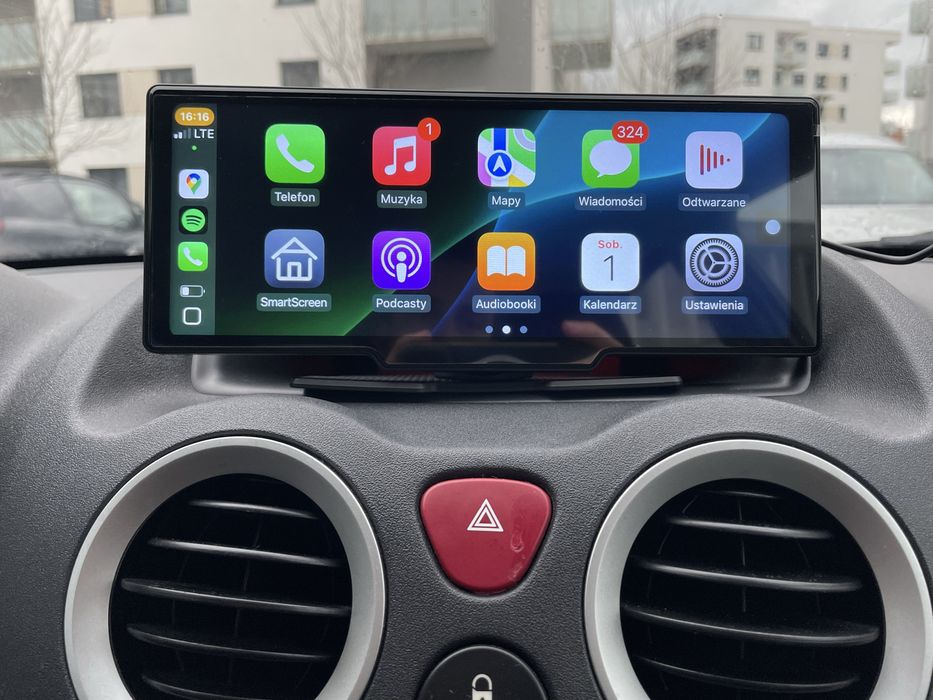 Nawigacja , rejestrator - stacja multimedia Android Auto / Carplay