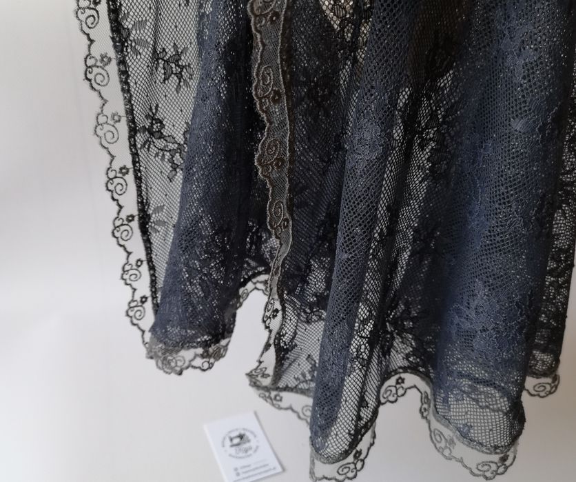 Mantylka grafitowa 150x90 trydencka