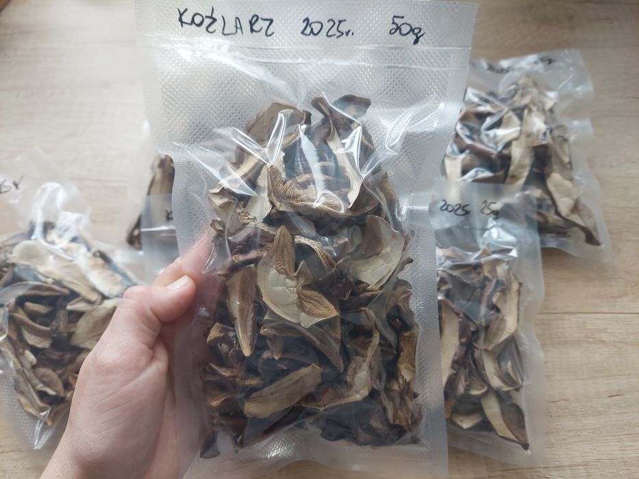 Koźlarz suszony, smaczny i aromatyczny grzyb.