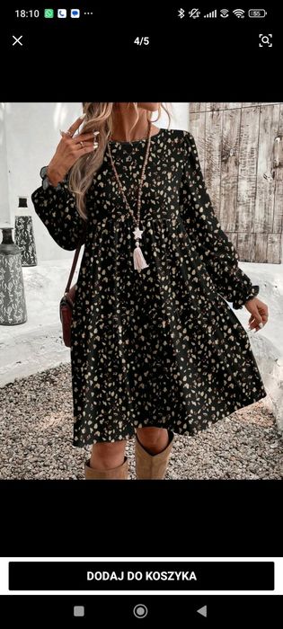 Sukienka Boho 4 XL