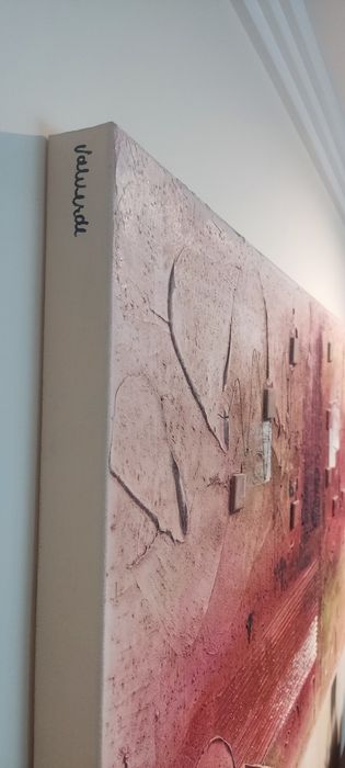 Quadro Artesanal 100cm*55cm c Assinatura da Artista plástica, Valverde